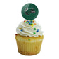 Northeastern State Primary Logo Cupcake Picks Toppers Decoration Set Of 6
