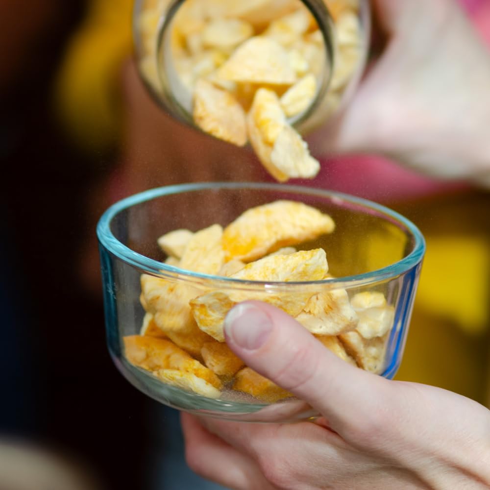 Ready Harvest Freeze Dried Peaches, Gluten Free Fruit Snacks, 1 CAN, 25-Year Shelf Life