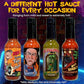 Jeff Dunham - Variety Hot Sauce Pack | Super Hot Sauces from Achmed, Walter, Jose Jalapeno, Bubba J & Peanut - Perfect for Spicy