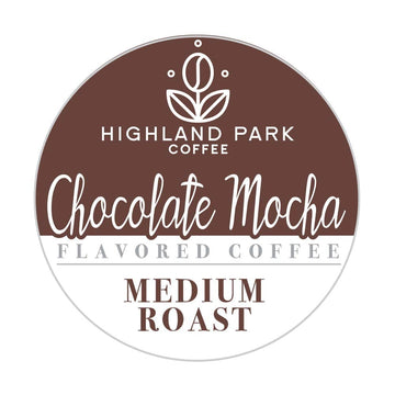 Highland Park Coffee Single Serve Coffee Pods, Chocolate Mocha, Chocolate Mocha, 80.0 Count