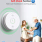 Siterwell Wifi Smoke Detector, Smart Smoke And Carbon Monoxide Detector With Auto-Check, 2.4G Wifi Smoke Detector And Carbon Mon