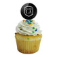 California State University Los Angeles Secondary Logo Cupcake Picks Toppers Decoration Set Of 6