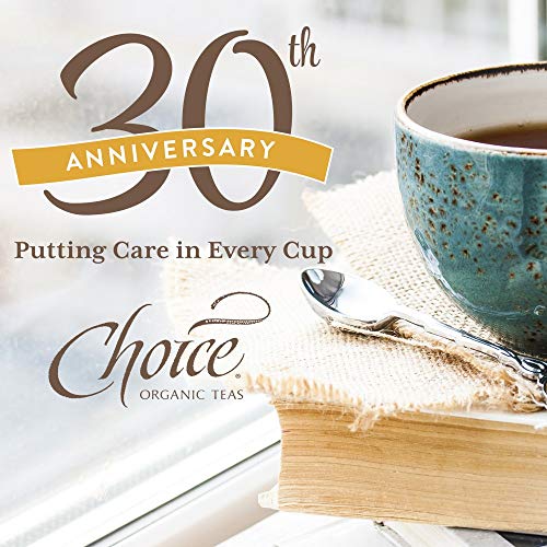 Choice Organic Teas Herbal Tea, 3 Boxes Of 16 (48 Tea Bags), Peppermint, Caffeine Free