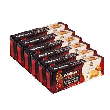 Walkers Shortbread Shortbread Scottie Dogs, Traditional Pure Butter Shortbread Cookies, 3.9 Ounce (6 Count)