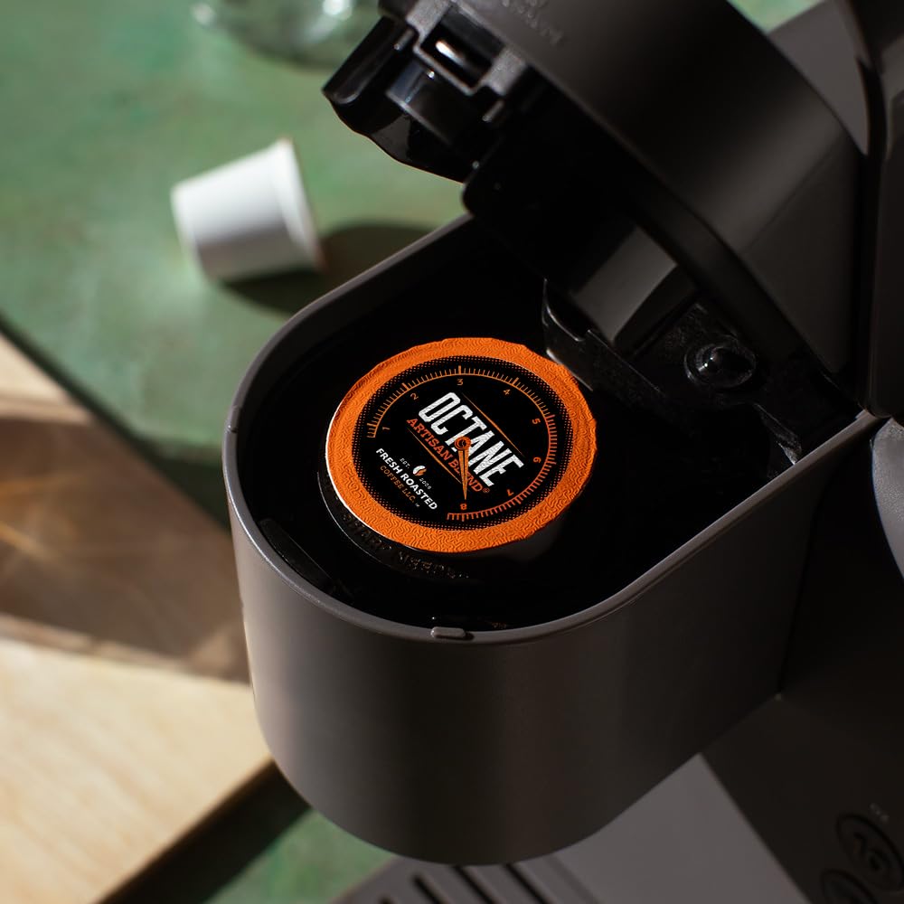 Fresh Roasted Coffee Octane Italian Roast K-Cup Compatible 24 Pods Coffee