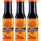 Mexico Lindo Picante Negra Hot Sauce Display, 5 fl oz, Pack of 3