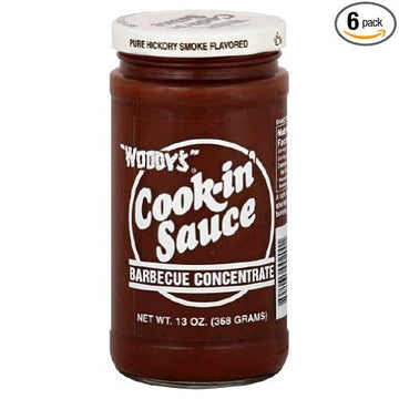 WOODYS Cook-In Sauce, 13 Ounce (Pack of 6)