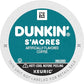 Dunkin Smores Flavored Coffee, 10 Keurig K-Cup Pods