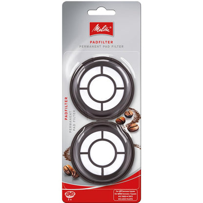 Melitta 180424 Padfilter New Generation permanent coffee pad filter