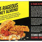 Daves reduceer Bread Organic Snack Bar, Oat-Rageous Honey Almond, 4 Count (Pack of 6), 22g Whole Grains, Non-GMO, Kosher