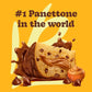 Bauducco Chocottone Peanut Butter Cake - Moist Italian Recipe, Fudge Topping, 16 oz (Pack of 1)