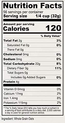 Anthony'S Organic Whole Grain Oat Flour, 4 Lb, Gluten Free, Non Gmo, Non Irradiated, Finely Ground, Vegan