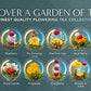 Teabloom Flowering Tea Chest - Curated Collection Of 12 Gourmet Flowering Teas - Packaged In Beautiful Gift-Ready Tea Box