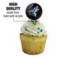 California State University San Bernardino Secondary Logo Cupcake Picks Toppers Decoration Set Of 6