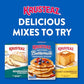 Krusteaz Light and Crispy Belgian Waffle Mix  Krusteaz Waffle Mix  28 oz Box (Pack of 8)