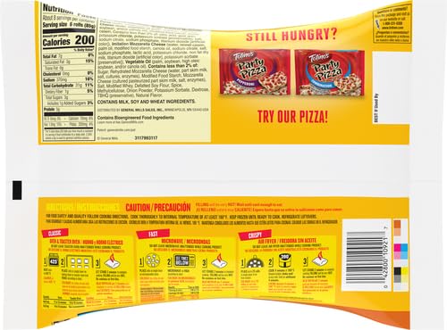 Totinos Pizza Rolls, Cheese Flavored, Frozen Snacks, 50 Rolls, 24.8 oz