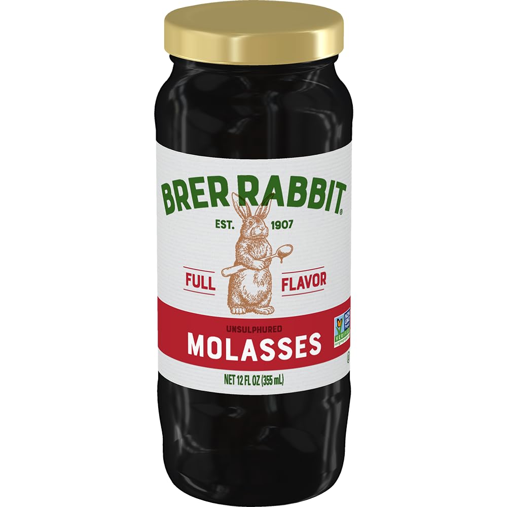 Brer Rabbit Unsulphured Molasses, Full Flavor, 12 Ounce