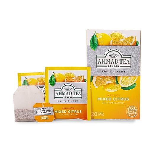 Ahamd Tea : Mixed Citrus : Box Of 20 Tea Bags