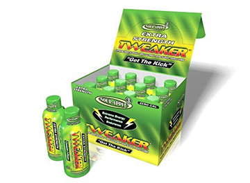 Tweaker Energy Sour Apple Extra Strength Shot, 2 Fl Oz, Pack of 1
