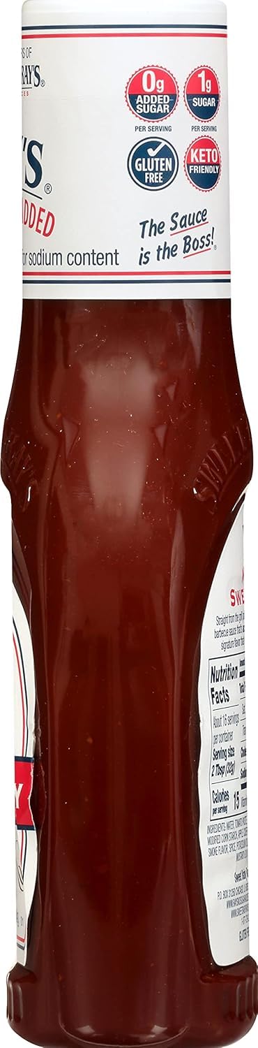 Sweet Baby Ray'S No Sugar Added, Sweet & Spicy, 18.5 Fl Oz (Pack Of 1)