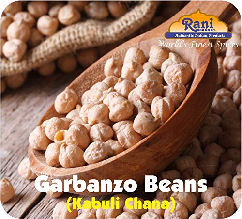 Rani Garbanzo Beans (Kabuli Chana) 64Oz (4Lbs) 1.81Kg Bulk ~ All Natural | Vegan | Gluten Friendly | Non-Gmo | Kosher | Indian Origin