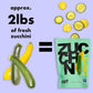 Root Foods Zucchini Chips, Natural Veggie Snack, Non-GMO Vegetable Crisps, Good for Adults, Kids, Vegan, Gluten Free, Halal, Kos