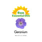 Sun Essential Oils 16Oz - Geranium Essential Oil - 16 Fluid Ounces