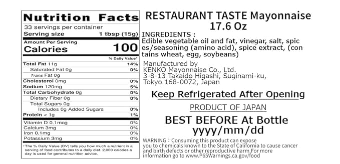 Restaurant Taste Mayonnaise- 20pack, Mild and Rich taste Mayonnaise. Use it in various dishes such as sandwiches, salads, dips,