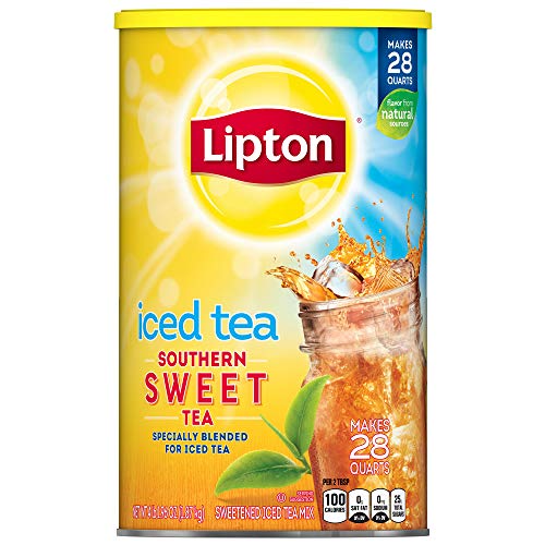 Lipton Southern Sweet Iced Tea Mix, Makes 28 Quarts, 1 Pack