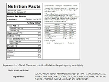 Nestle Carnation Malted Milk Chocolate Mix 13 ounces