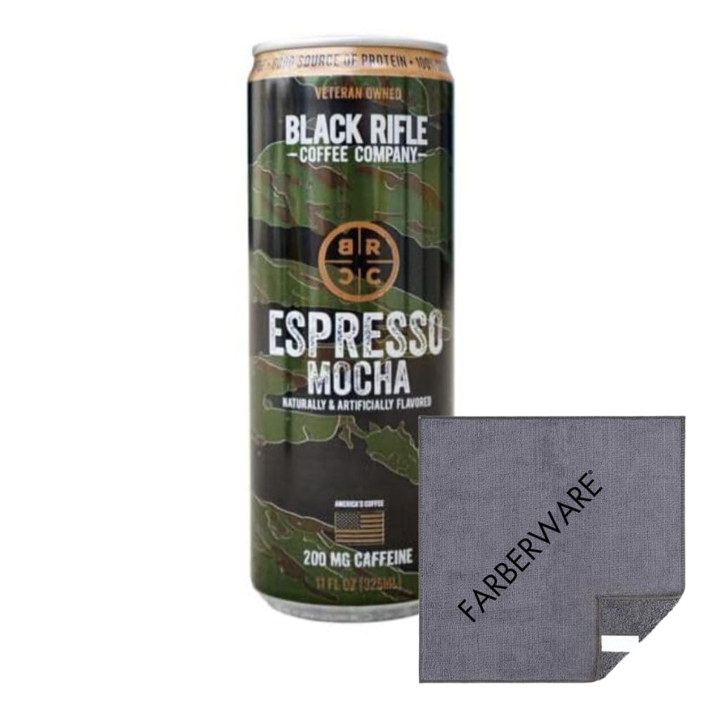CAMEO Black Coffee Espresso Mocha Ready-to-Drink 12 oz
