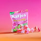 Katjes Vegan Wild Free Foam Gummy Candy, Plant-Based, 4.9oz Bags, 3 Pack, No Gelatin, Cow Girl Shapes