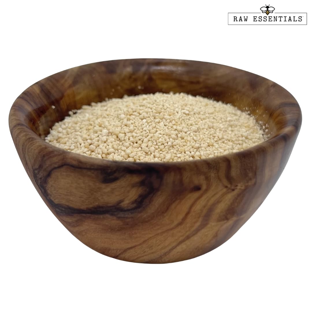 Raw Essentials Honey Granules - Natural Sweetness For Oatmeal, Yogurt, Beverages, And Desserts - Non-Gmo And Gluten-Free - 9 Oun