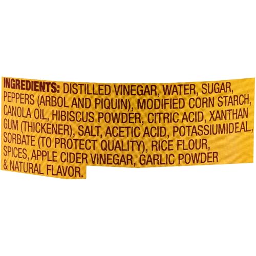 Cholula Chamoy Sauce, Sweet & Spicy, Tangy Drizzle Sauce with Arbol Chiles and Sweet Hibiscus, For Fruit, Cocktails, Desserts an