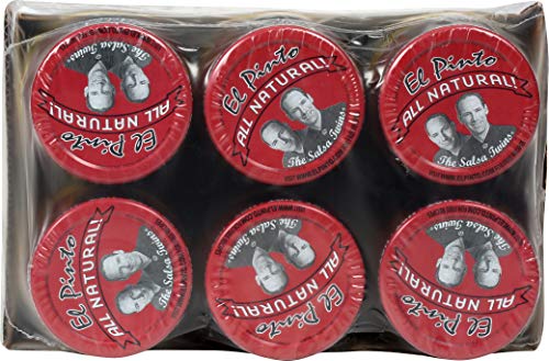 El Pinto Hot Salsa, 16 Ounce (Pack Of 6)