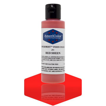 AmeriColor Amerimist Airbrush Color 4.5 Ounce, Red Pearl Sheen