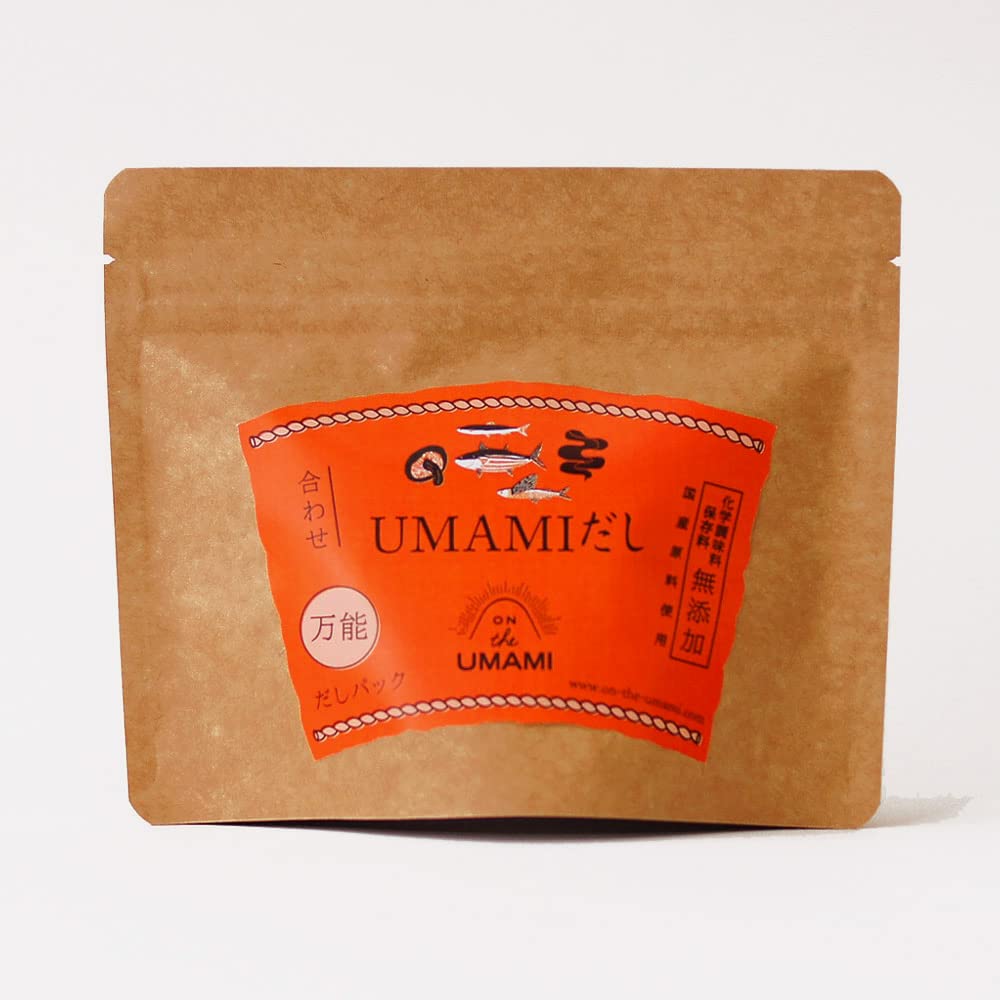Japanese dashi packet awase (Blend), Dashi broth soup stock, No MSG, 10g packet x 8, ON THE UMAMI