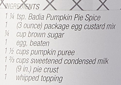 Badia Pumpkin Pie Spice 2 Oz