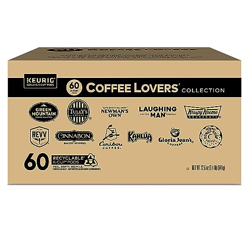 Keurig Coffee Lovers  Collection Variety Pack, Single-Serve Coffee K-Cup Pods Sampler, 60 Count