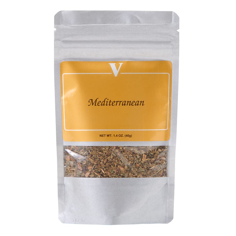 Victoria Taylor'S Mediterranean Seasoning - (1.4 Ounce Single Pouch) - Elevate Your Dishes With Authentic Mediterranean Flavor
