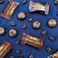 Balis Best Espresso Candy, Individually Wrapped, 1 Pound Jar, Made with Real Sumatran Coffee, Brown