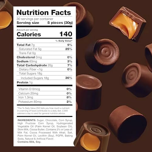 Rolo Dark Chocolate Candy with Caramel Inside - 1.5 Pound Approx 110 Pieces- Individually Wrapped Dark Chocolate for Halloween Candy  Bulk Chocolate Candy  Purple Candy for Party - Perfect Fall Candy Treat