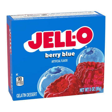 Jell-O Berry Blue Gelatin - 4 Pack