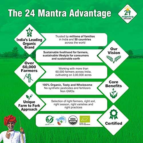 24 Mantra Little Millet - 500Gms | Pack Of 1 | 100% Organic | Chemical Free & Pesticides Free | Gluten-Free
