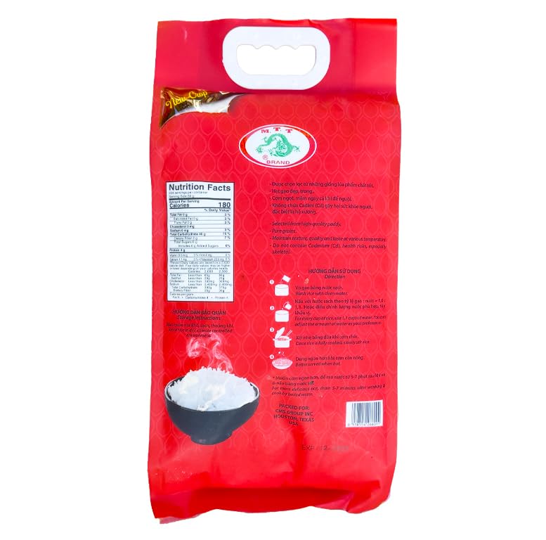 St25 Vietnam Fragrant Rice (GO Thom Qu Nh) - 10 Lb - C SN S  C Trang - The World'S Best Rice