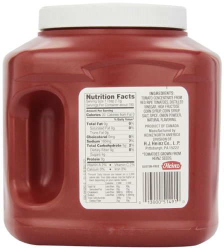 Heinz Tomato Ketchup, 114 Ounce (Pack Of 2)