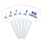 University of Nebraska at Kearney Secondary Logo Cupcake Picks Toppers Decoration Set of 6