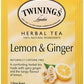 Twinings Tea, Tea, Lemon & Ginger, Pack Of 6, Size 50 Bag - No Artificial Ingredients6