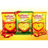 Saffola Spicy (Masala) Oats, Ready in 3 Minutes, 3 Different Flavors - Classic Masala, Peppy Tamato and Veggie Twist , Delicious