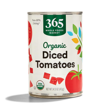 365 By Whole Foods Market, Organic Diced Tomatoes, 14.5 Ounce